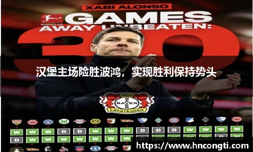 汉堡主场险胜波鸿，实现胜利保持势头